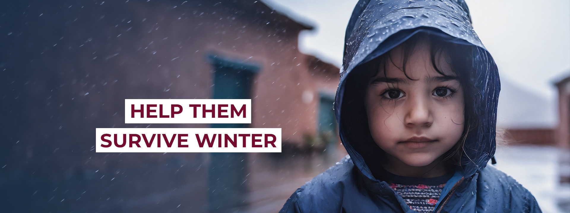 Website banner UK winter